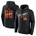 Qdoa Custom C.Bengals Gray Big & Tall Team Authentic Custom Hoodie Stitched Jerseys