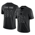 Qdoa Custom C.Panthers Black Limited Reflective Game Any Name & Numbers Stitched Jerseys