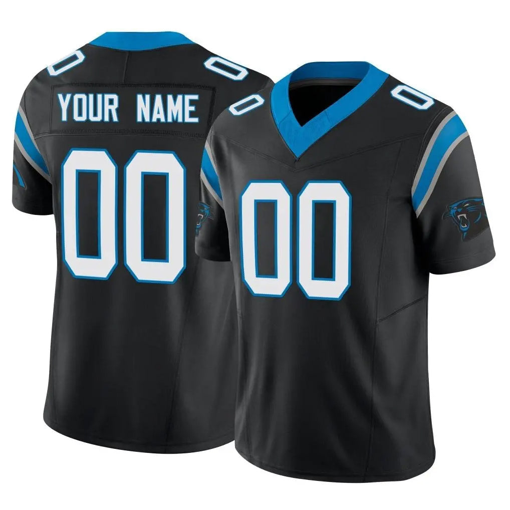 Qdoa Custom C.Panthers Black Vapor F.U.S.E. Limited Home Game Any Name & Numbers Stitched Jerseys