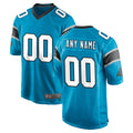 Qdoa Custom C.Panthers Blue Game Any Name & Numbers Stitched Jerseys