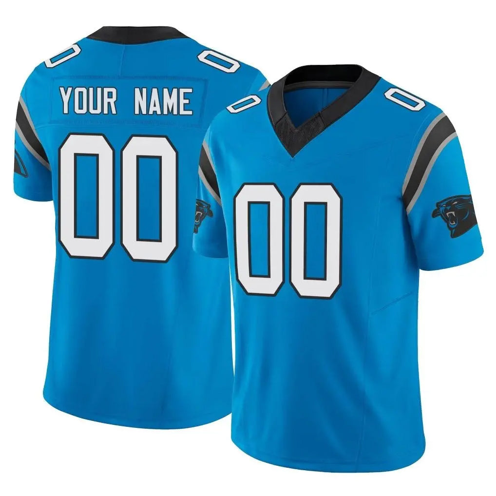 Qdoa Custom C.Panthers Blue Vapor F.U.S.E. Limited Home Game Any Name & Numbers Stitched Jerseys