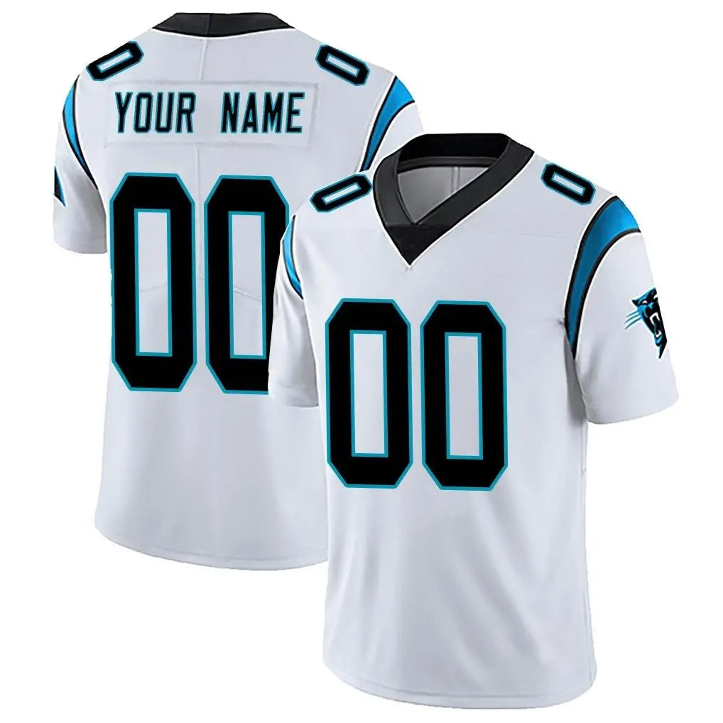 Qdoa Custom C.Panthers White Vapor Untouchable Limited Game Any Name & Numbers Stitched Jerseys