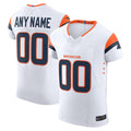 Qdoa Custom D.Broncos Vapor F.U.S.E. Elite White Stitched Jerseys