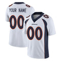 Qdoa Custom D.Broncos White Vapor Untouchable Limited Home Game Any Name & Numbers Stitched Jerseys