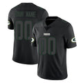 Qdoa Custom GB.Packers Black Impact Limited Home Game Any Name & Numbers Stitched Jerseys