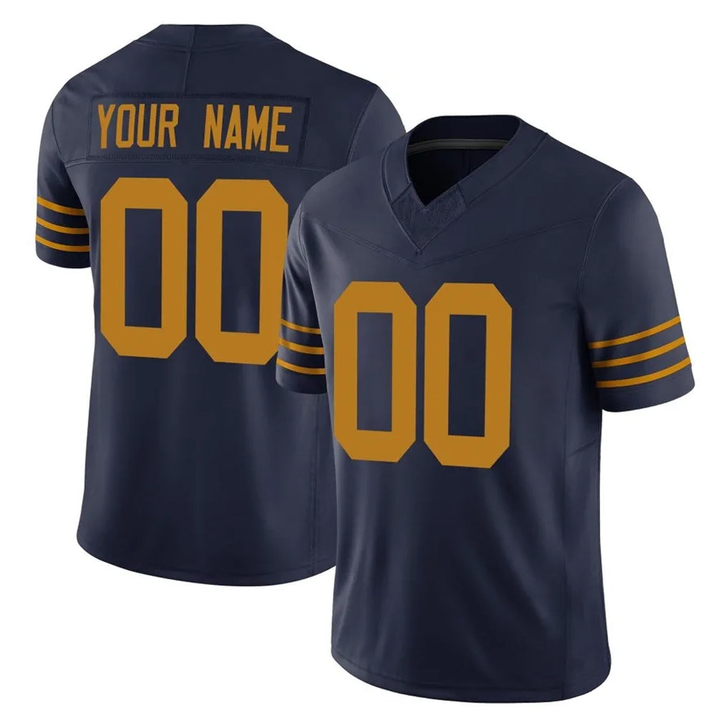 Qdoa Custom GB.Packers Navy The 1923 Classic Vapor F.U.S.E. Home Game Any Name & Numbers Stitched Jerseys