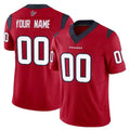 Qdoa Custom H.Texans Red Limited Vapor F.U.S.E. Home Game Any Name & Numbers Stitched Jerseys