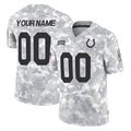 Qdoa Custom IN.Colts Arctic Camo Salute To Service Limited Game Any Name & Numbers Stitched Jerseys