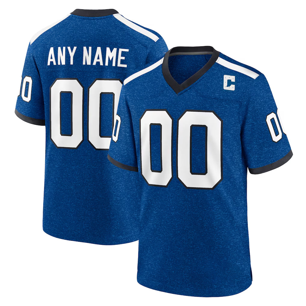 Qdoa Custom IN.Colts Royal Alternate Indiana Nights Home Game Any Name & Numbers Stitched Jerseys