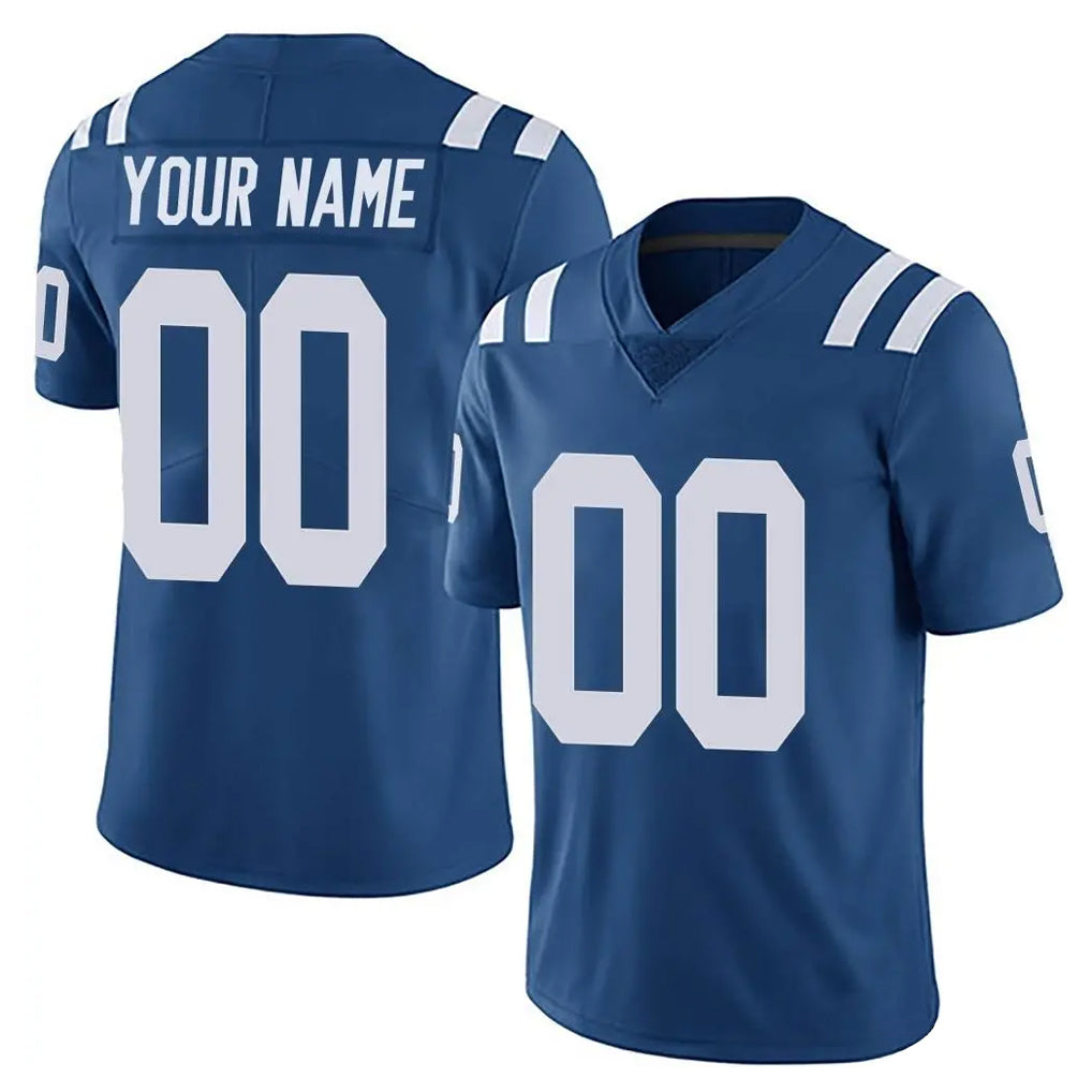 Qdoa Custom IN.Colts Royal Limited Vapor Untouchable Home Game Any Name & Numbers Stitched Jerseys