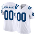 Qdoa Custom IN.Colts White Limited Vapor F.U.S.E. Home Game Any Name & Numbers Stitched Jerseys