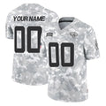 Qdoa Custom J.Jaguars Arctic Camo Salute To Service Limited Game Any Name & Numbers Stitched Jerseys