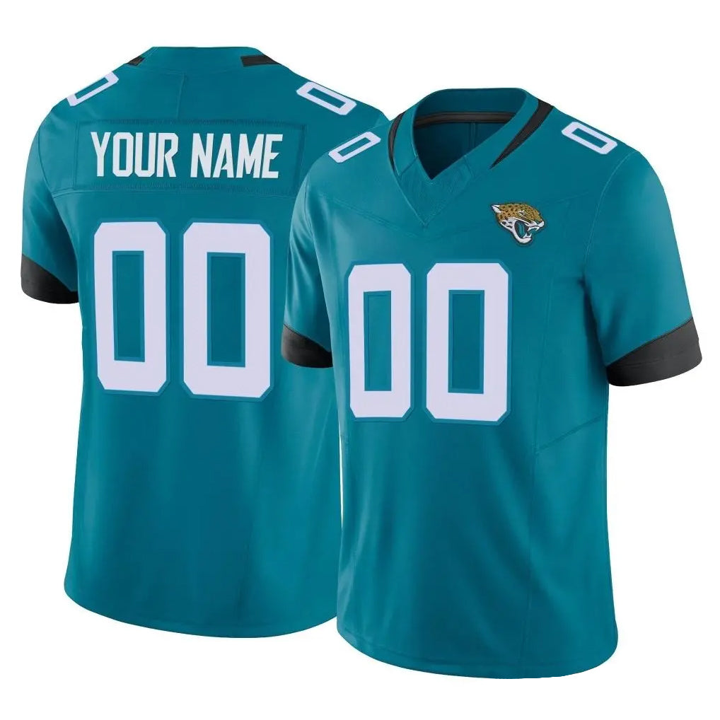 Qdoa Custom J.Jaguars Teal Vapor F.U.S.E. Limited Home Game Any Name & Numbers Stitched Jerseys