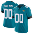 Qdoa Custom J.Jaguars Teal Vapor Untouchable Limited Home Game Any Name & Numbers Stitched Jerseys