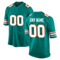 Qdoa Custom M.Dolphins Aqua Alternate Home Game Any Name & Numbers Stitched Jerseys