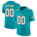 Qdoa Custom M.Dolphins Aqua Limited Vapor F.U.S.E. Home Game Any Name & Numbers Stitched Jerseys
