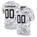 Qdoa Custom M.Dolphins Arctic Camo Salute To Service Limited Game Any Name & Numbers Stitched Jerseys