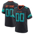 Qdoa Custom M.Dolphins Black Pitch Rivalries Collection Home Game Any Name & Numbers Stitched Jerseys