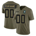 Qdoa Custom M.Dolphins Olive 2025 Salute To Service Limited Game Any Name & Numbers Stitched Jerseys