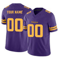 Qdoa Custom MN.Vikings Purple Limited Alternate Vapor F.U.S.E. Home Game Any Name & Numbers Stitched Jerseys