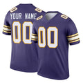 Qdoa Custom MN.Vikings Purple Limited Classic Home Game Any Name & Numbers Stitched Jerseys