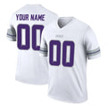 Qdoa Custom MN.Vikings White Alternate Legend Home Game Any Name & Numbers Stitched Jerseys