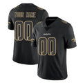 Qdoa Custom NO.Saints Black Impact Limited Home Game Any Name & Numbers Stitched Jerseys