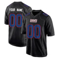Qdoa Custom NY.Giants Carbon Fashion Limited Home Game Any Name & Numbers Stitched Jerseys