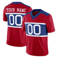 Qdoa Custom NY.Giants Red Century Vapor F.U.S.E. Home Game Any Name & Numbers Stitched Jerseys