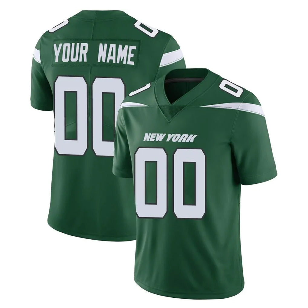 Qdoa Custom NY.Jets Green Limited Vapor Home Game Any Name & Numbers Stitched Jerseys