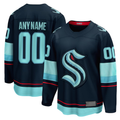 Qdoa Custom S.Kraken Deep Sea Blue Home Breakaway Jerseys