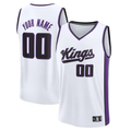 Qdoa Custom S.kings Fanatics White Fast Break Jerseys - Association Edition