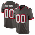 Qdoa Custom TB.Buccaneers Pewter Limited Alternate Vapor Home Game Any Name & Numbers Stitched Jerseys