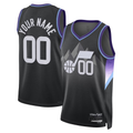 Qdoa Custom U.Jazz Black 2025 Swingman Jerseys - Statement Edition