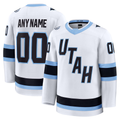 Qdoa Custom U.Mammoth White Away Premium Jerseys