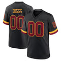 Qdoa Custom W.Commanders Black Limited Home Game Any Name & Numbers Stitched Jerseys