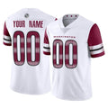 Qdoa Custom W.Commanders White Limited Vapor Home Game Any Name & Numbers Stitched Jerseys