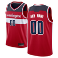 Qdoa Custom W.Wizards Red Swingman Jerseys - Icon Edition
