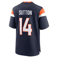 Qdoa D.Broncos #14 Courtland Sutton Player Navy Home Game Stitched Jerseys