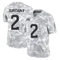 Qdoa D.Broncos #2 Pat Surtain II Player Arctic Camo Salute To Service Limited Stitched Jerseys