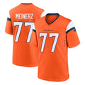Qdoa D.Broncos #77 Quinn Meinerz Player Orange Home Game Stitched Jerseys