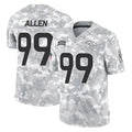 Qdoa D.Broncos #99 Zach Allen Player Arctic Camo Salute To Service Limited Stitched Jerseys