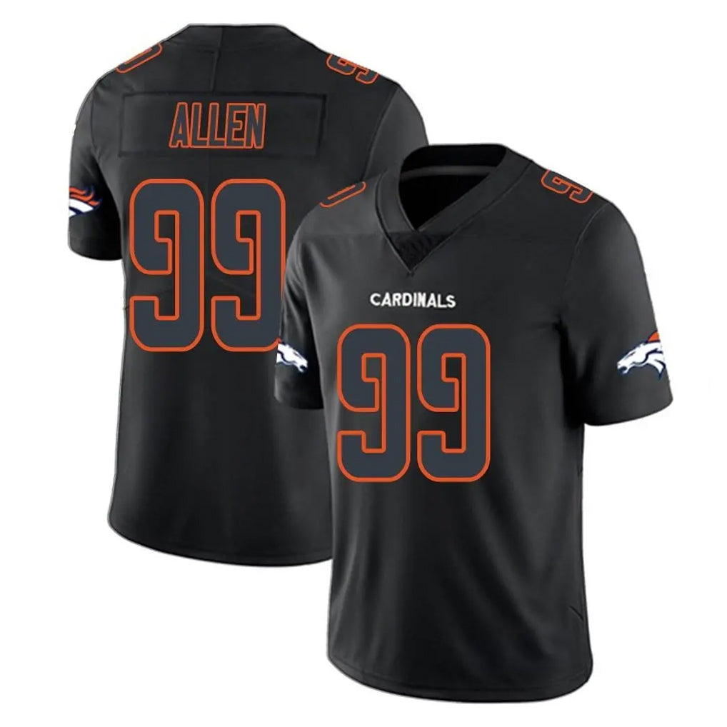 Qdoa D.Broncos #99 Zach Allen Player Black Impact Limited Game Stitched Jerseys