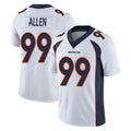 Qdoa D.Broncos #99 Zach Allen Player White Vapor Untouchable Limited Home Game Stitched Jerseys