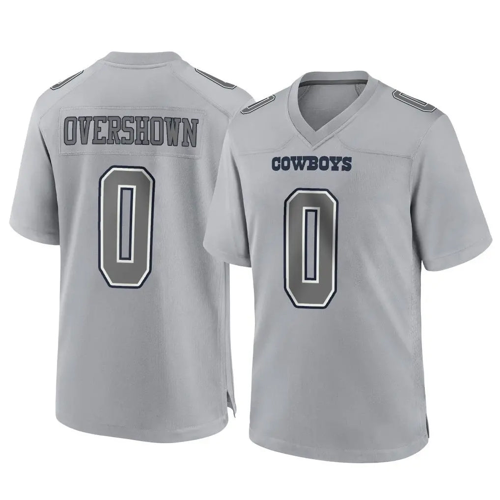 Qdoa D.Cowboys #0 DeMarvion Overshown Player Gray Atmosphere Fashion Home Game Stitched Jerseys