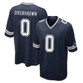 Qdoa D.Cowboys #0 DeMarvion Overshown Player Navy Home Game Stitched Jerseys