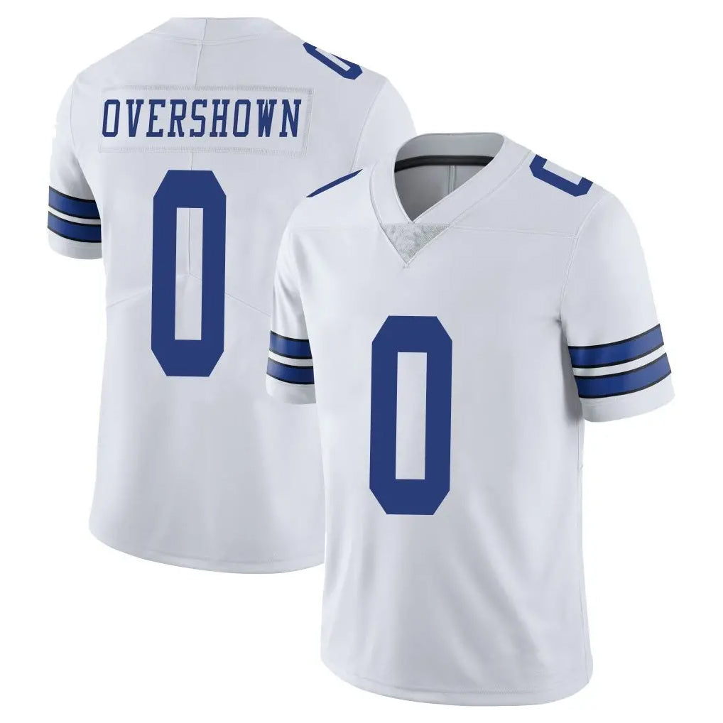 Qdoa D.Cowboys #0 DeMarvion Overshown Player White Vapor Untouchable Limited Home Game Stitched Jerseys