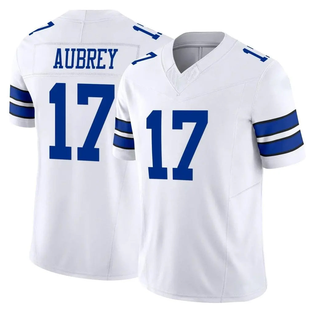 Qdoa D.Cowboys #17 Brandon Aubrey Player White Limited Vapor F.U.S.E. Home Game Stitched Jerseys
