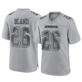 Qdoa D.Cowboys #26 DaRon Bland Player Gray Atmosphere Fashion Home Game Stitched Jerseys