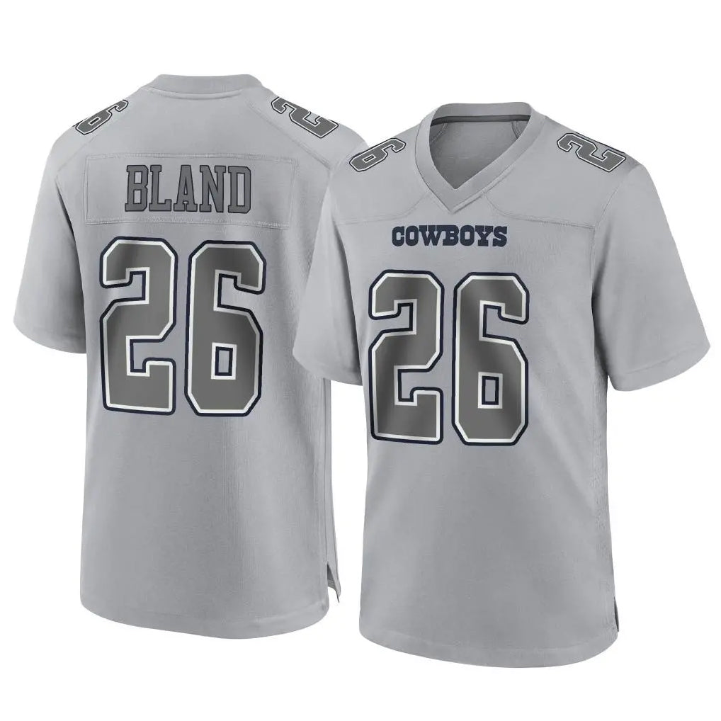 Qdoa D.Cowboys #26 DaRon Bland Player Gray Atmosphere Fashion Home Game Stitched Jerseys